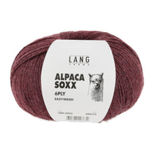 Lade das Bild in den Galerie-Viewer, Lang Alpaca Soxx 6-ply / Farbe 62
