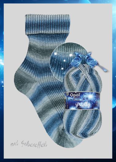 Opal Pretty mit Silbereffekt 11283