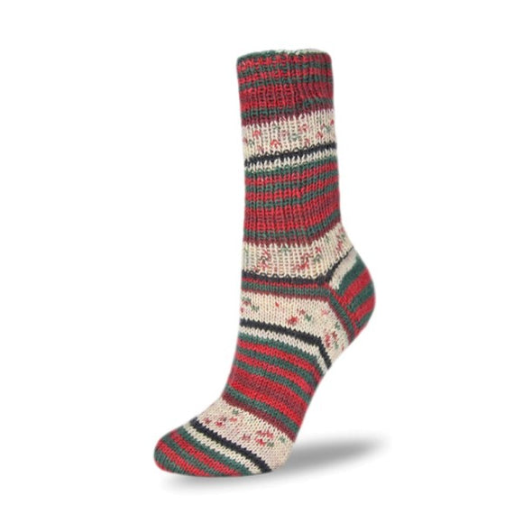 Flotte Socke Christmas 6fach 2803