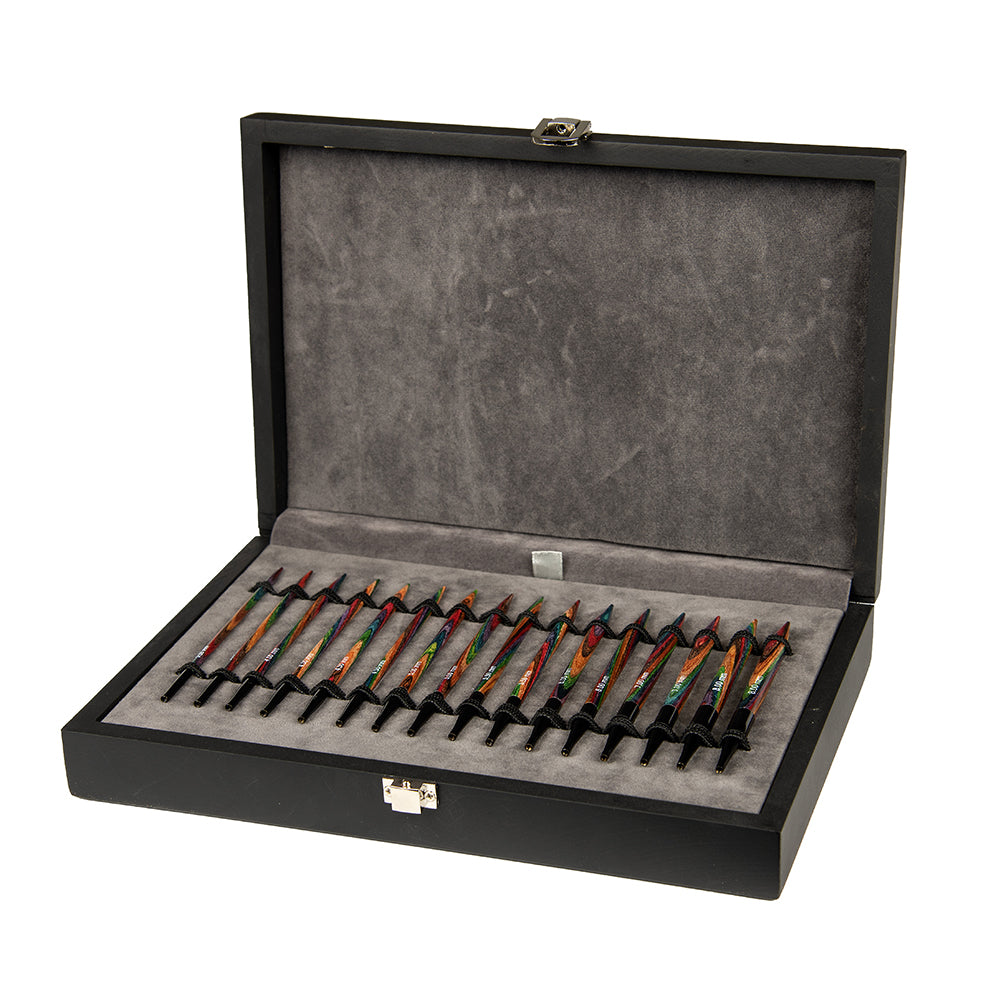 Lana Grossa Rundstricknadel Set Designholz Multicolor