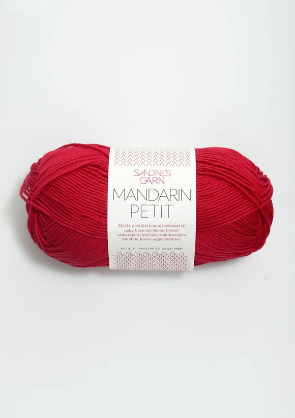 Mandarin Petit 4418 moerk roed