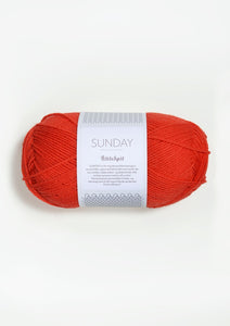 PetiteKnit Sunday 3819 That Orange Feeling