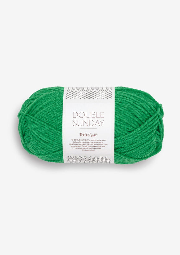 PetiteKnit Double Sunday 8236 statement green