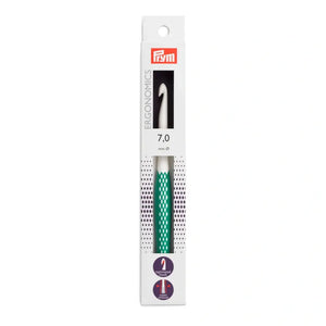7 mm Wollhäkelnadeln Prym Ergonomics, 17 cm