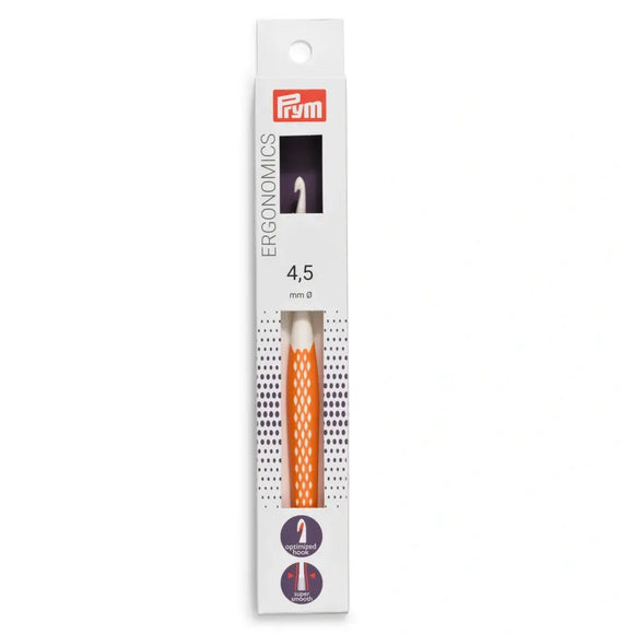 4,5 mm Wollhäkelnadeln Prym Ergonomics, 16 cm