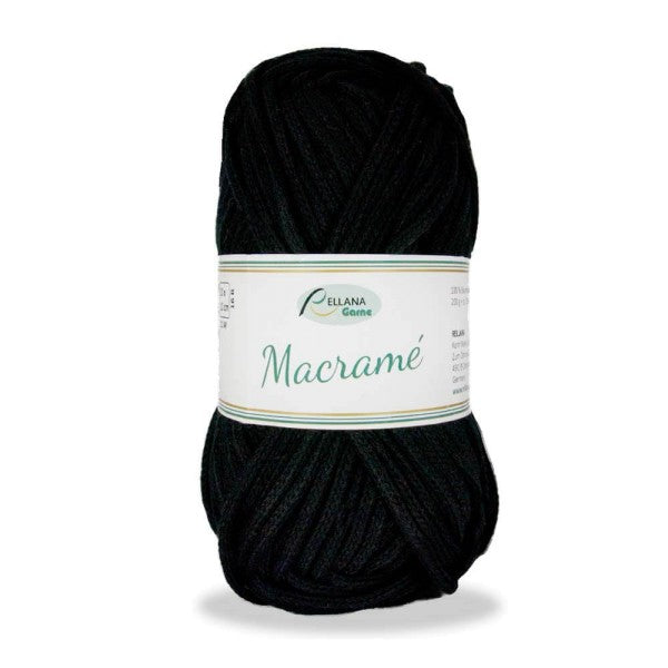 Rellana Macrame 2 schwarz
