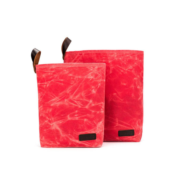 Della Q Knit Stricktasche / Set zu 2 Stk / Lachs