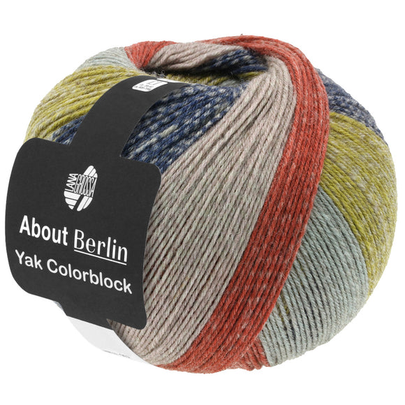 About Berlin Meilenweit 100 Yak Colorblock 634