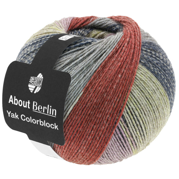 About Berlin Meilenweit 100 Yak Colorblock 636