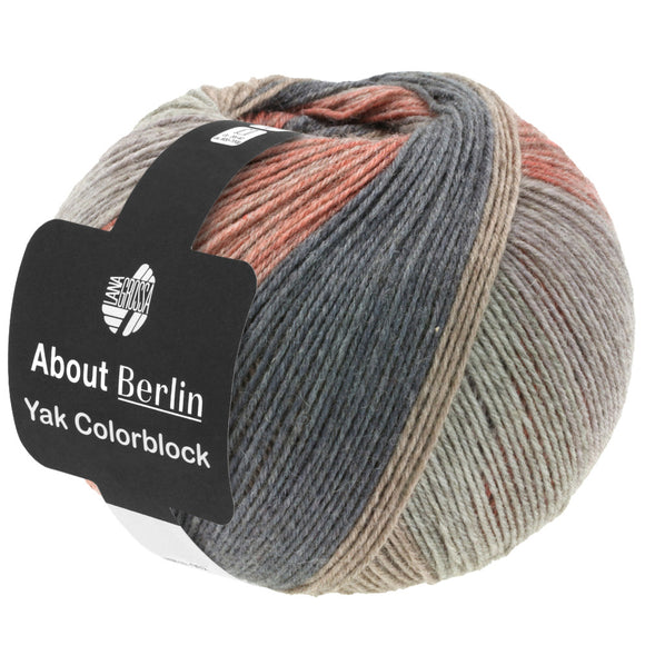 About Berlin Meilenweit 100 Yak Colorblock 637