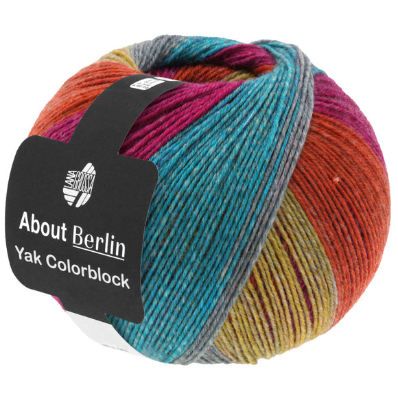 About Berlin Meilenweit 100 Yak Colorblock 638