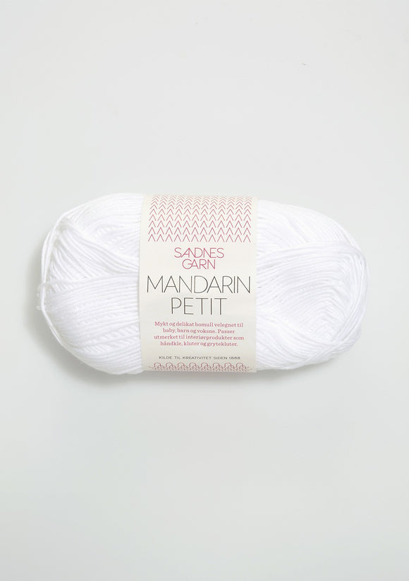Mandarin Petit 1001 hvit
