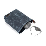 Della Q Knit Stricktasche / Set zu 2 Stk / dunkles blaugrau