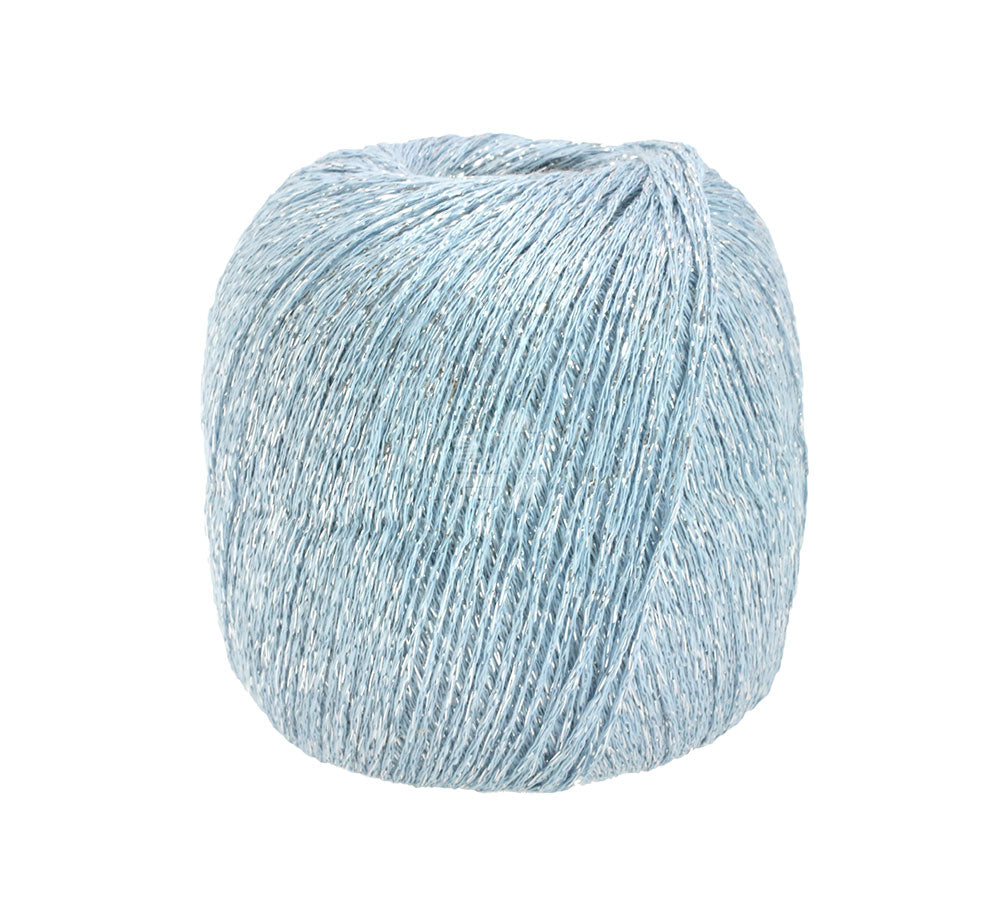 Lana Grossa Brillino 22 hellblau-silber