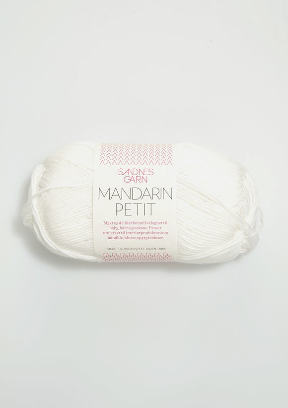 Mandarin Petit 1002 hvit