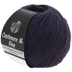 Lana Grossa Cashmere 16 Fine - Farbe 12 nachtblau