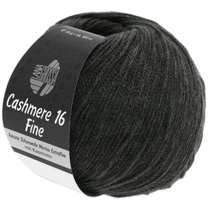 Lana Grossa Cashmere 16 Fine - Farbe 17 anthrazit