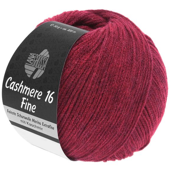 Lana Grossa Cashmere 16 Fine - Farbe 22 rot