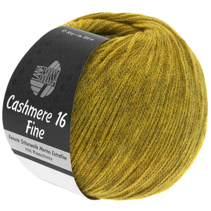 Lana Grossa Cashmere 16 Fine - Farbe 35 senf