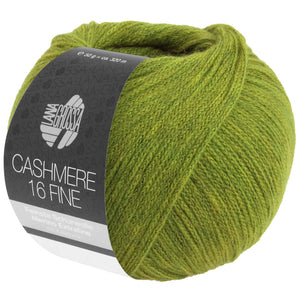 Lana Grossa Cashmere 16 Fine - Farbe  42 Limette