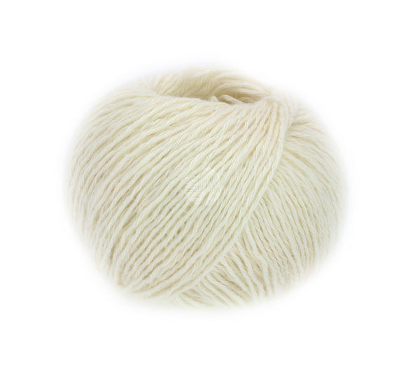 Lana Grossa Cashmere Love 10 rohweiß