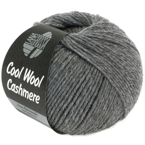 Lana Grossa Cool Wool Cashmere 7 dunkelgrau meliert8