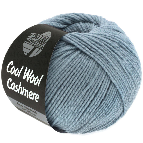 Lana Grossa Cool Wool Cashmere 25 graublau