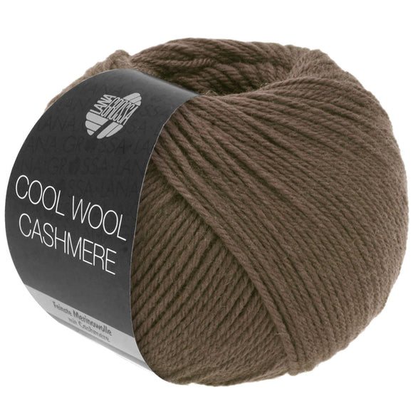 Lana Grossa Cool Wool Cashmere 46 dunkelbraun