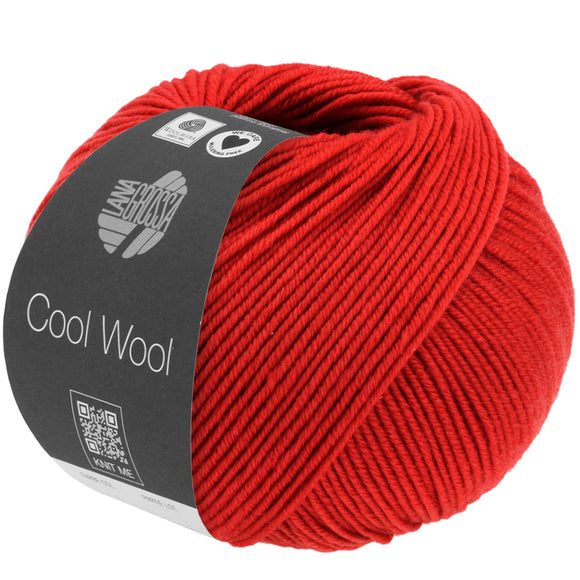 Cool Wool Melange 1405 rot meliert