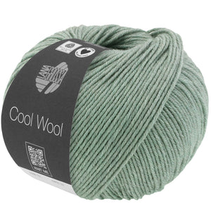 Cool Wool Melange 1416 graugrün meliert
