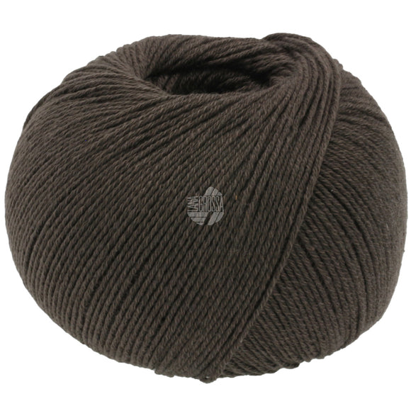 Lana Grossa Cotton Wool 9 dunkelbraun