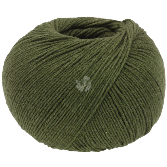 Cotton Wool 18 resedagrün (Linea Pura)