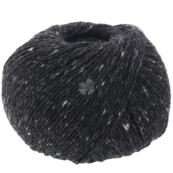 Country Tweed Fine 106 schwarz-meliert
