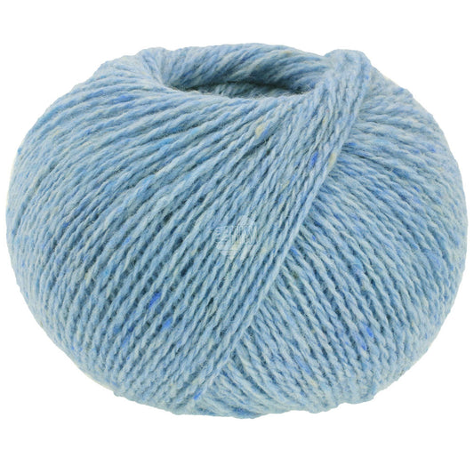 Country Tweed Fine 113 blau - meliert