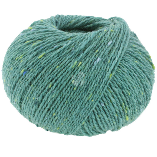 Country Tweed Fine 115 dunkeltürkis - meliert