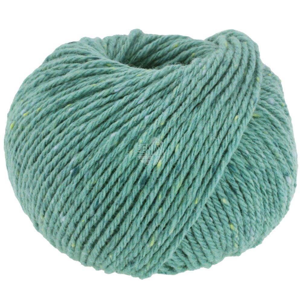 Lana Grossa Country Tweed 15 dunkeltürkis meliert