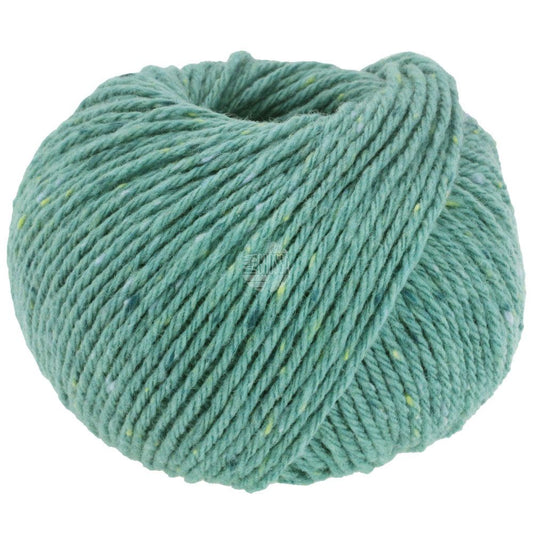 Lana Grossa Country Tweed 15 dunkeltürkis meliert