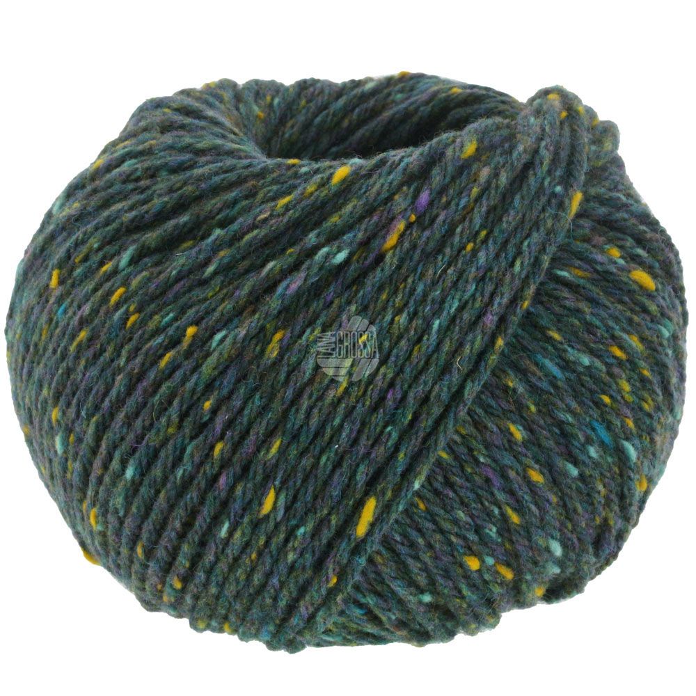 Lana Grossa Country Tweed 16 dunkelpetrol meliert