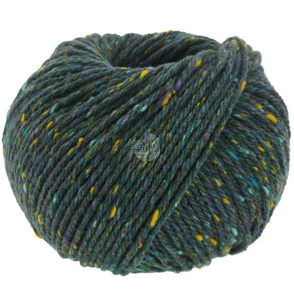 Lana Grossa Country Tweed 16 dunkelpetrol meliert