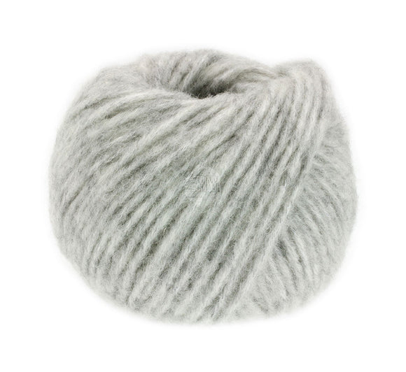 Lana Grossa Ecopuno Chunky 124 hellgrau meliert