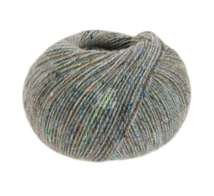 Ecopuno Tweed 303 grüngrau-meliert