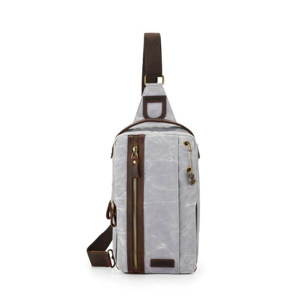 della Q Mini Messanger Bag grau