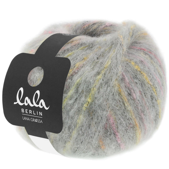 Lala Berlin Hazy 8 hellgrau / rosa