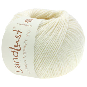 Alpaca Merino 100 Landlust  301 rohweiß