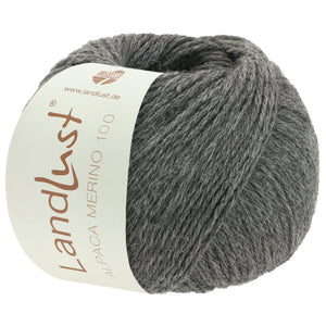 Alpaca Merino 100 Landlust  308 dunkelgrau