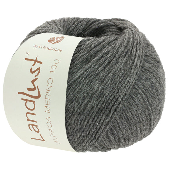 Alpaca Merino 100 Landlust  308 dunkelgrau