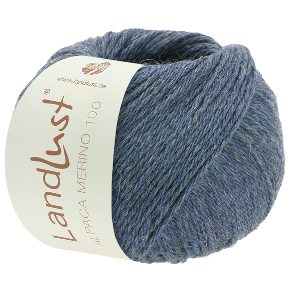 Alpaca Merino 100 Landlust  311 graublau
