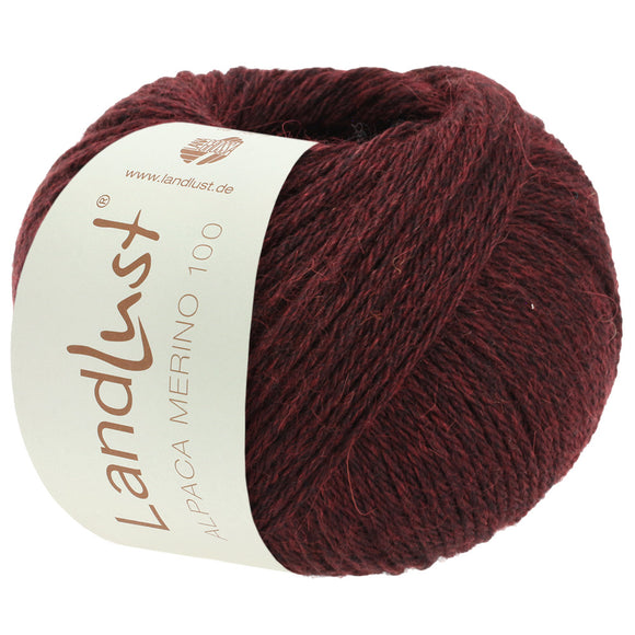 Alpaca Merino 100 Landlust  315 burgund