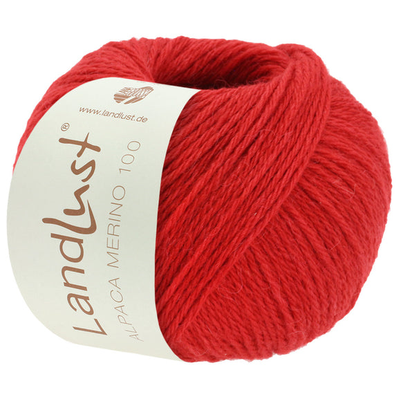 Alpaca Merino 100 Landlust  319 rot