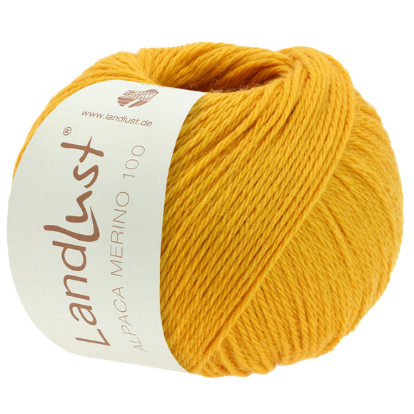 Alpaca Merino 100 Landlust  322 gelb